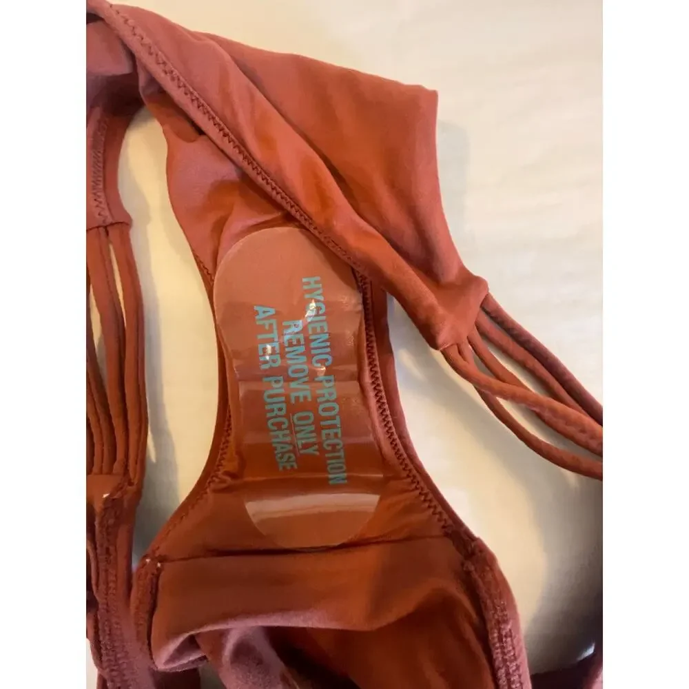NWT: Seafolly Bikini Bottom in Brown Size 10
